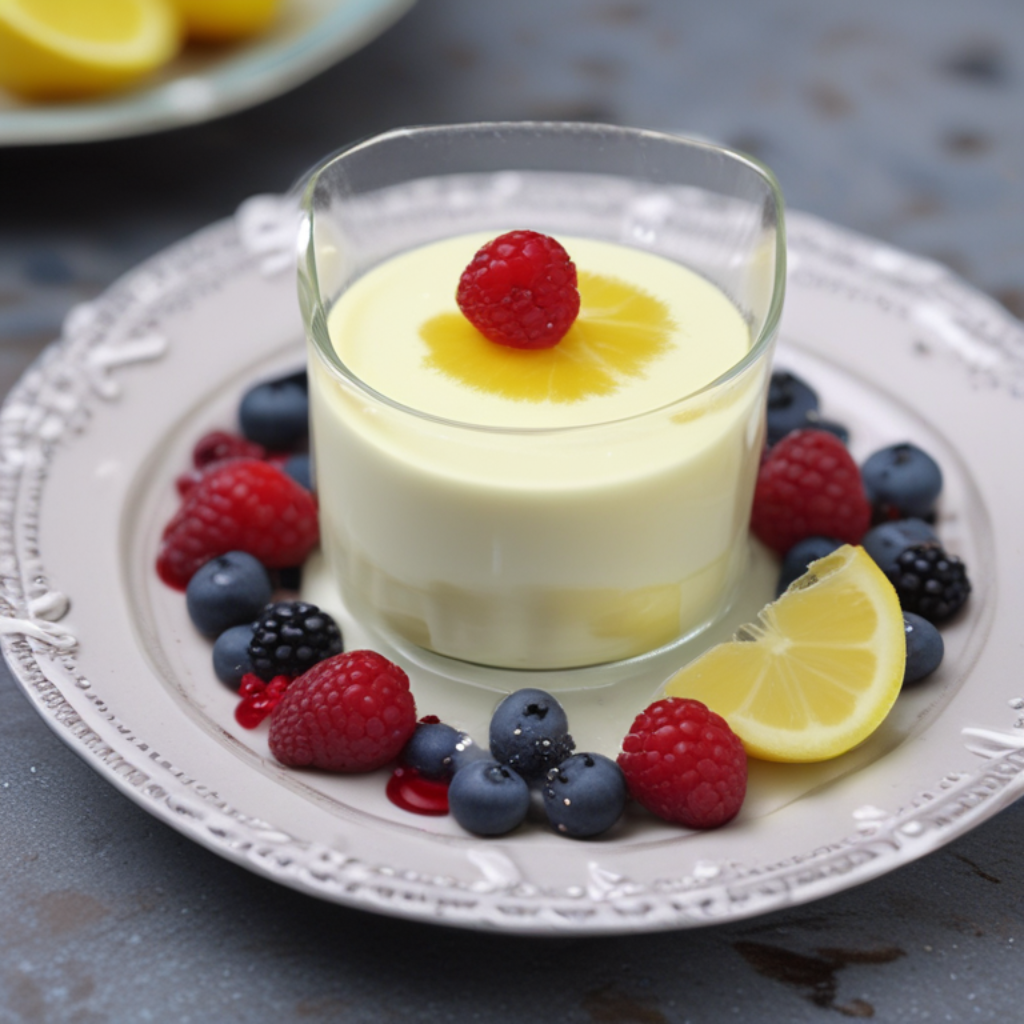 What to Serve with Lemon Panna Cotta