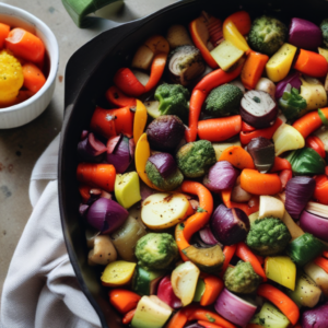 Roasted Vegetables Medley Recipe "Roast 'n Roll"