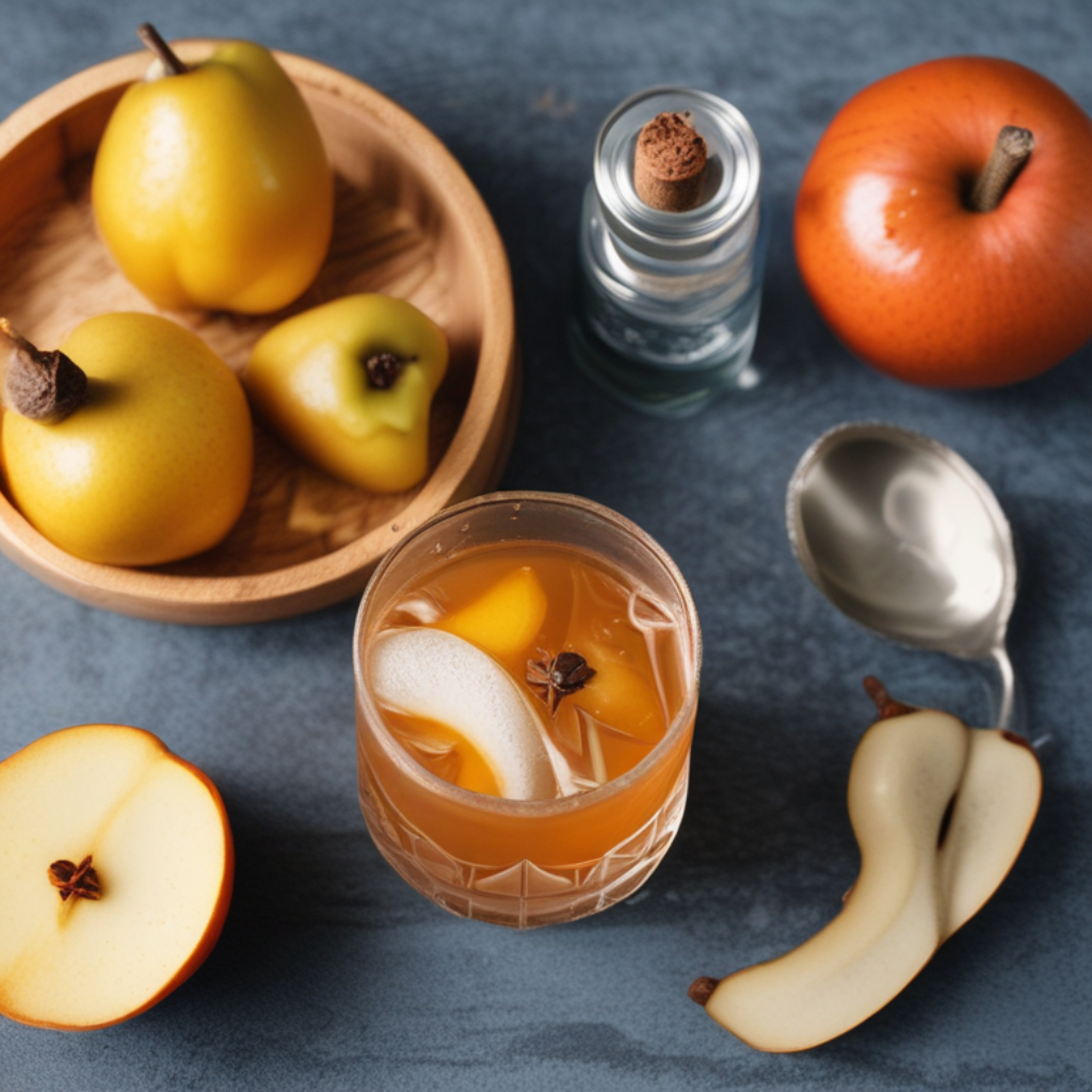 Overview How To Make Spiced Pear Old Fashioned