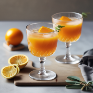 Spiced Citrus Shrub Cocktail Recipe Sunshine in a Glass