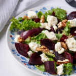 Pickled Beets and Goat Cheese Salad: A Tangy and Creamy Delight