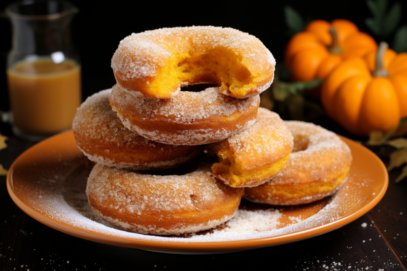 Pumpkin Old Fashioned Donuts Recipe