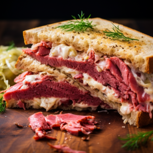 Reuben-Sandwich-Recipe-with-Homemade-russian-dressing