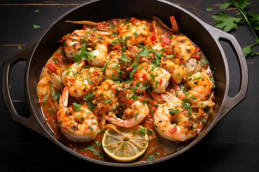 Shrimp and cod Recipe - A Quick and Flavorful One-Dish Delight!