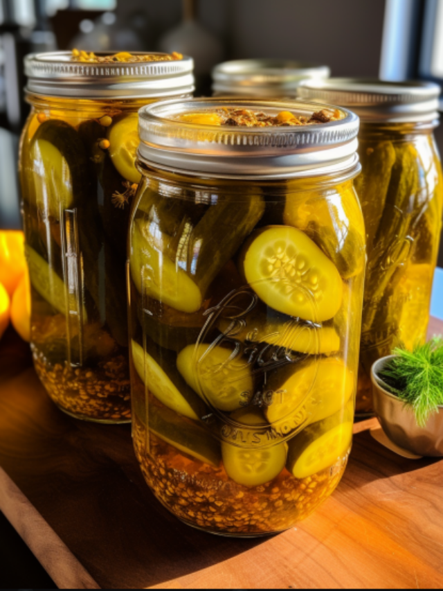 Easy Sweet Pickles Recipe (Homemade) Beyond the Bayou Blog