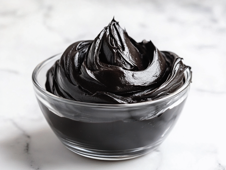 Quick and Easy Black Buttercream Recipe