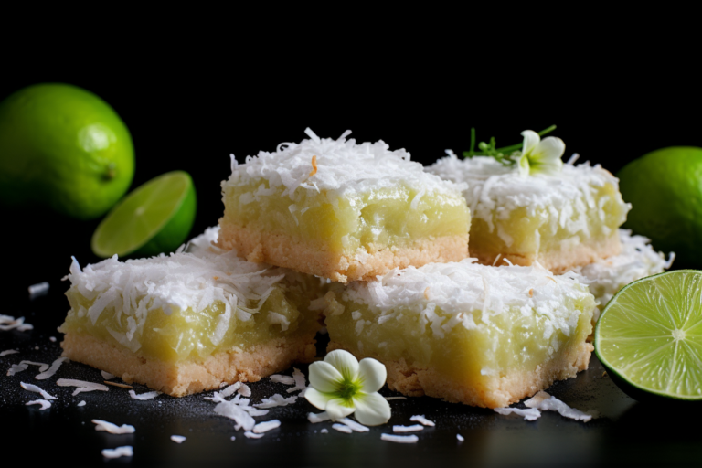 Coconut Lime Bars Recipe: Easter Delight!