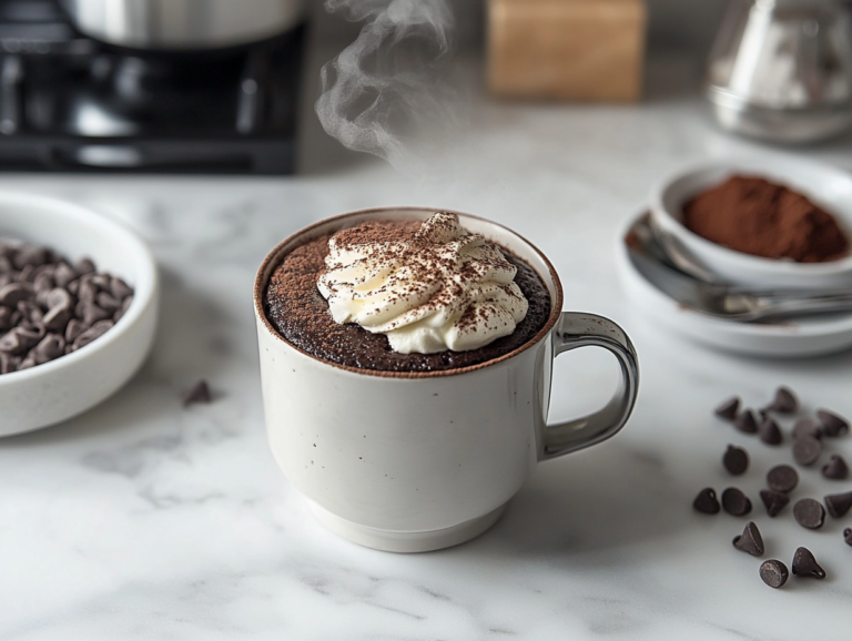 Easy Chocolate Mug Cake Recipe