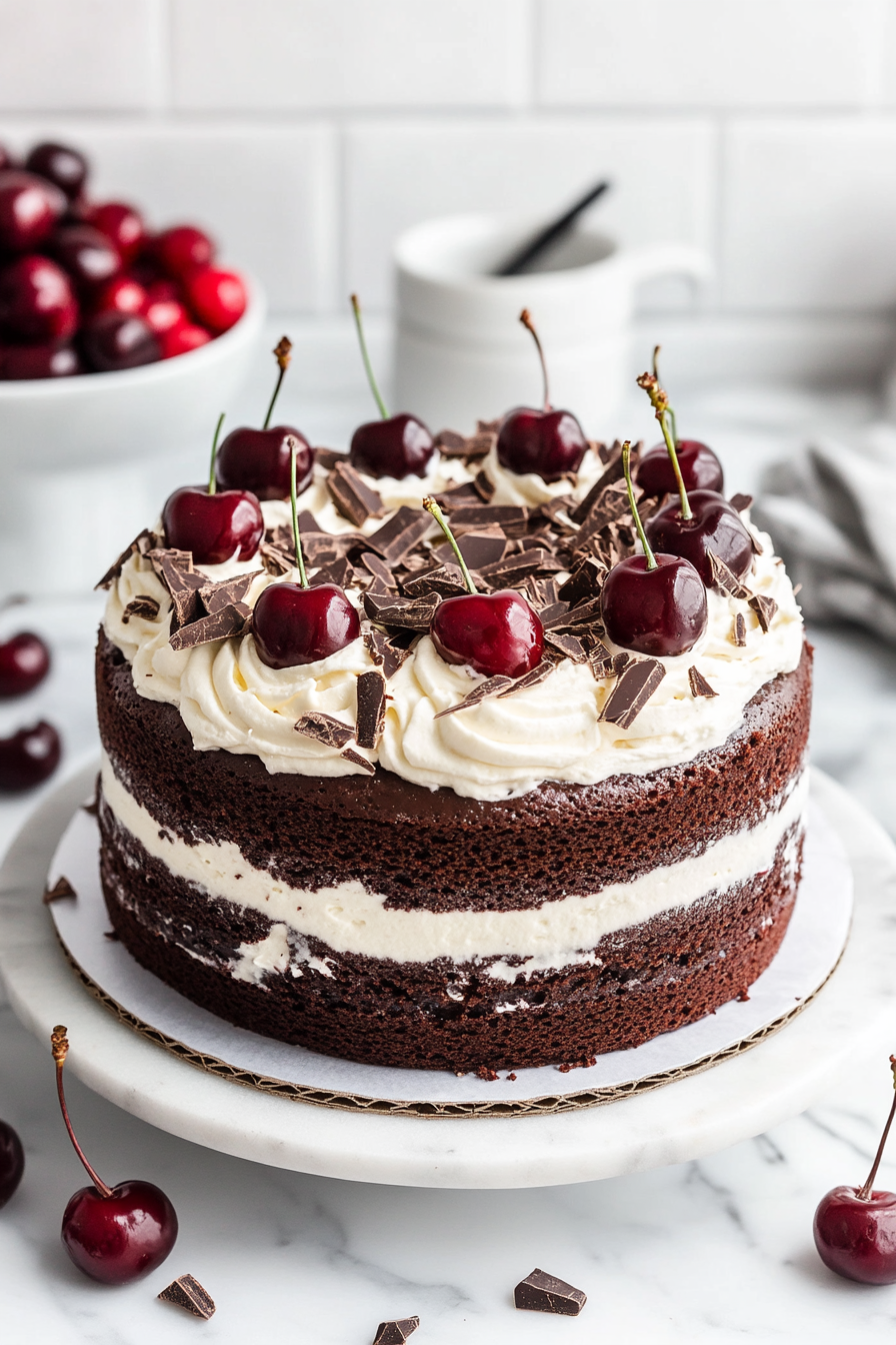 Frost the entire cake