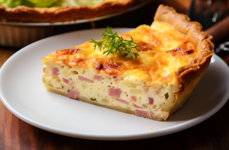 Ham and Swiss Quiche Recipe: Savory and Class Swiss Delight!