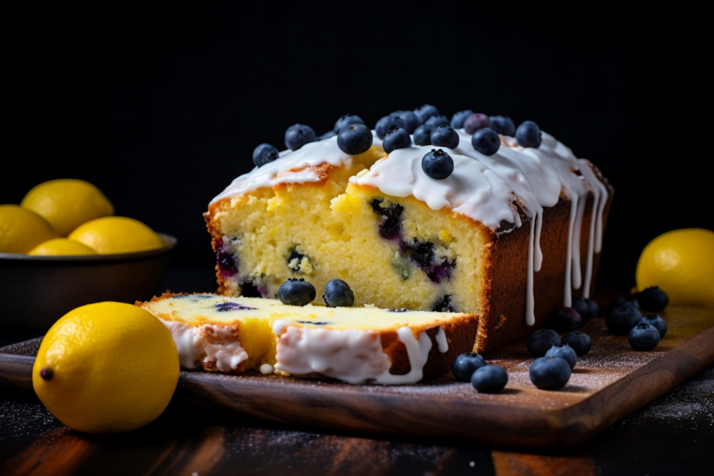 Tips to store leftover Lemon Blueberry Pound Cake
