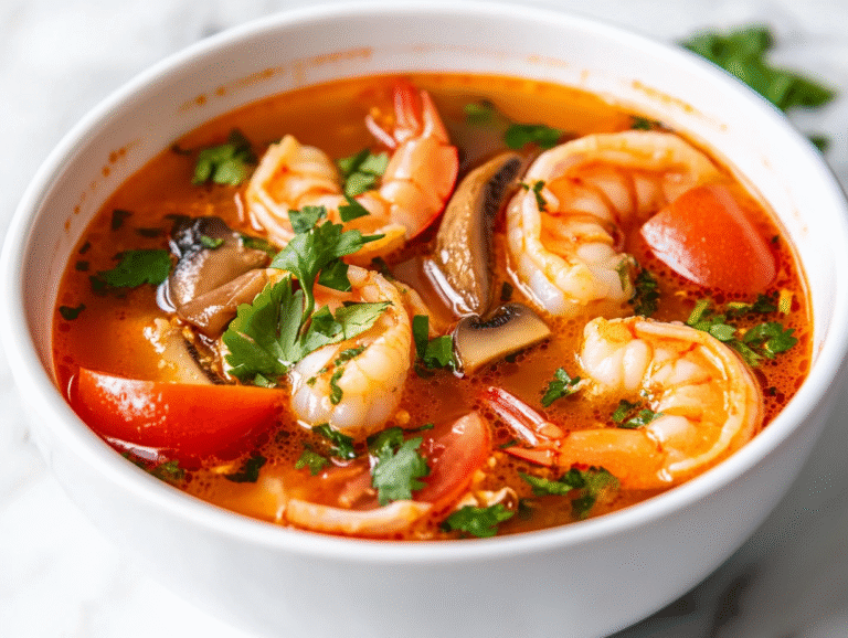 Tom Yum Soup Recipe