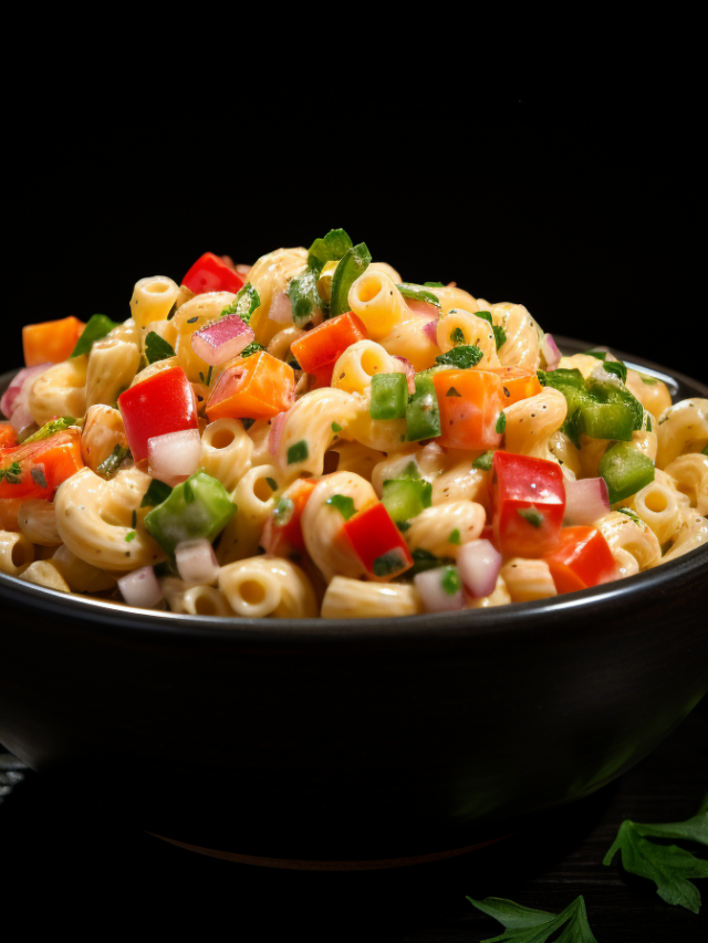 Southern Macaroni Salad Recipe - Beyond the Bayou Blog