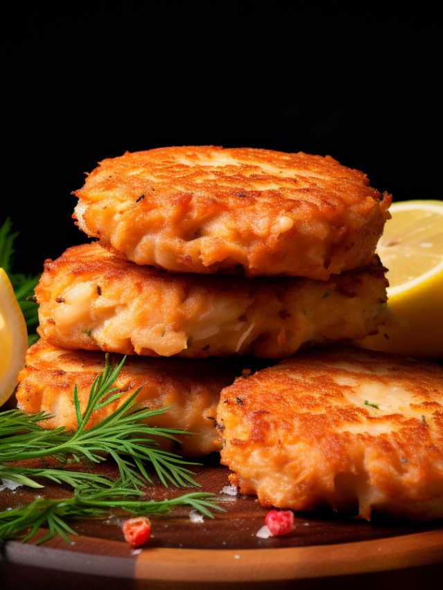 Fried Salmon Patties Recipe Beyond the Bayou Blog