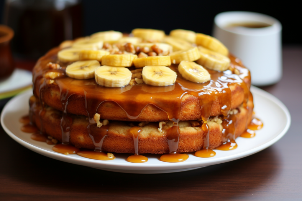 Caramel Banana Cake Recipe Irresistible Caramelized Gourmet