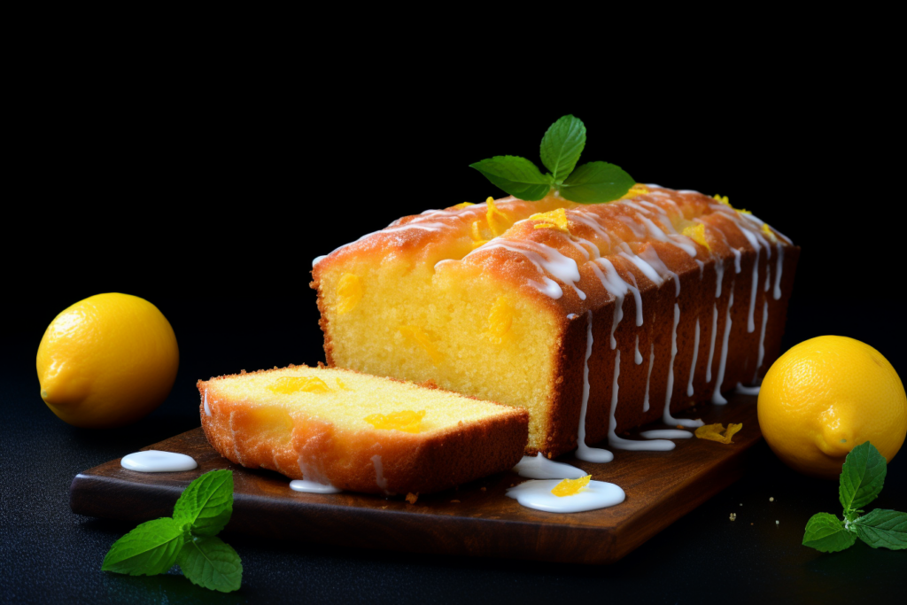 overview on how to make a lemon loaf cake