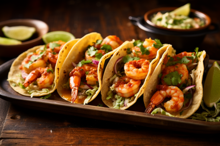 Homemade Baja Shrimp Tacos: Coastal Delight