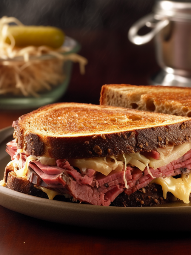 Cheesy Pastrami Reuben Sandwich Beyond the Bayou Blog