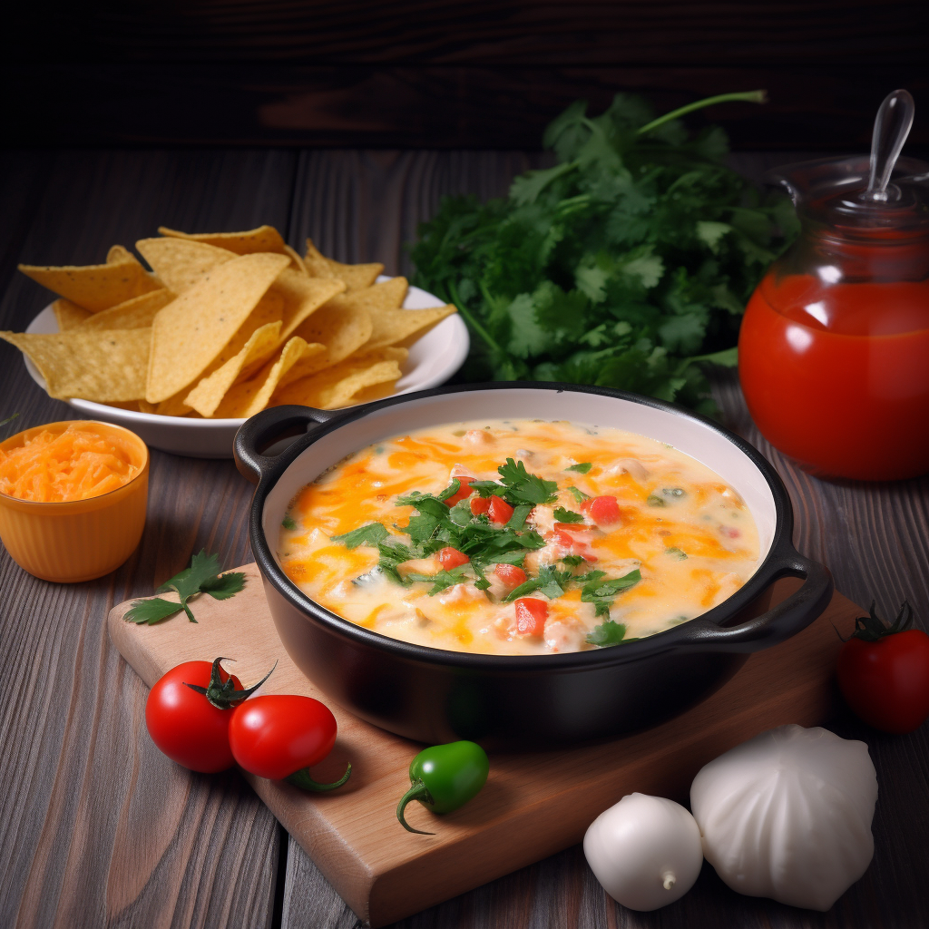 Serving_the_Rotel_Cheese_Dip_recipe