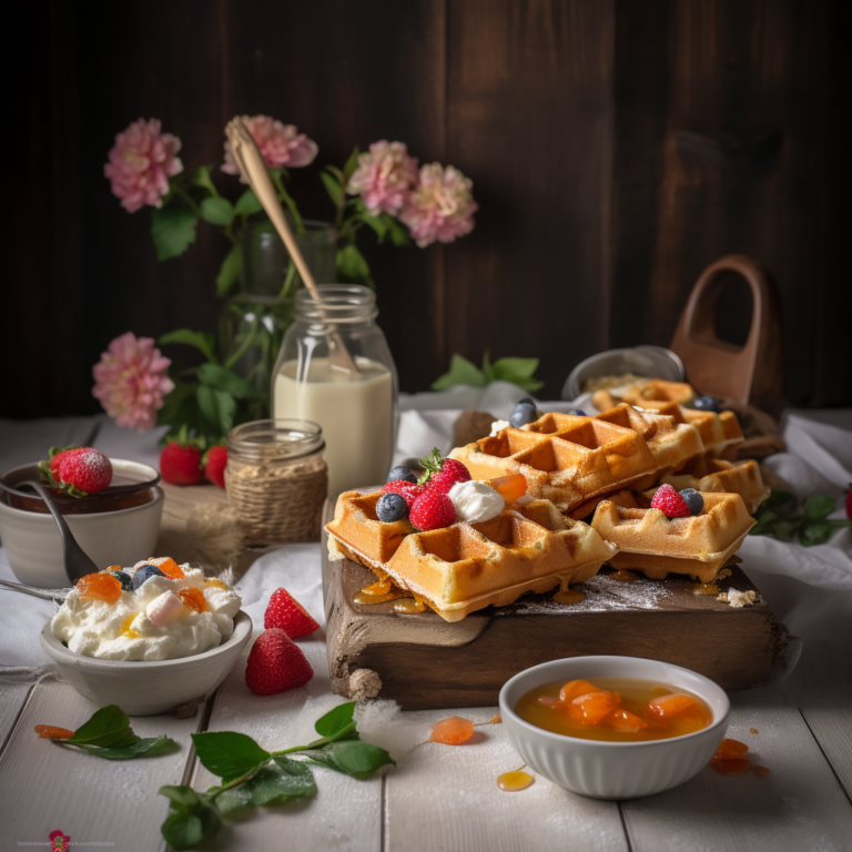 Gluten-Free Waffle Recipe With Just 8 Easy Steps!