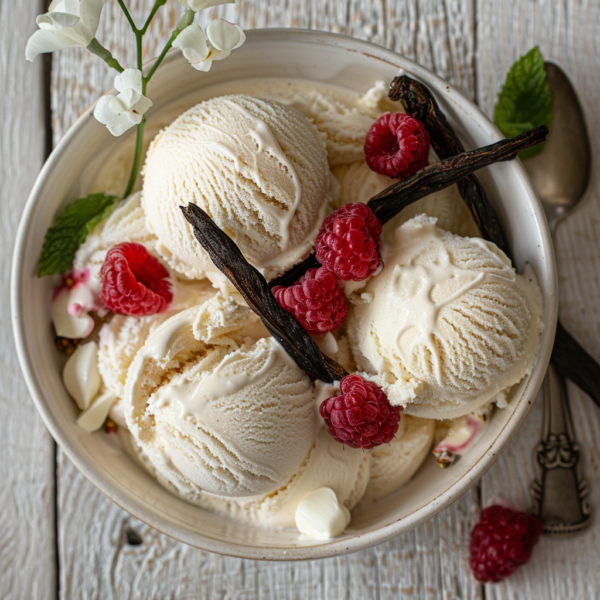 Vanilla Ice Cream Recipe Scoops of Heaven