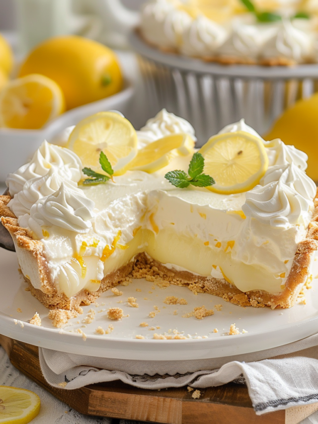 Easy Lemon Icebox Pie Recipe