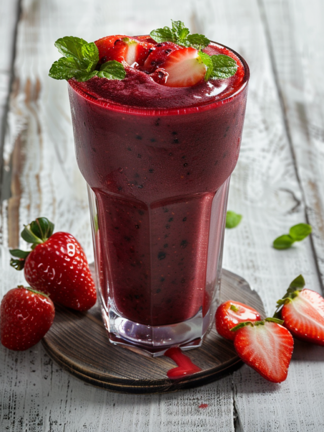 Fresh Strawberry Acai Refresher Recipe