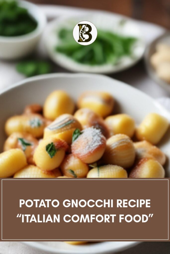 Potato Gnocchi Recipe "Italian Comfort Food"