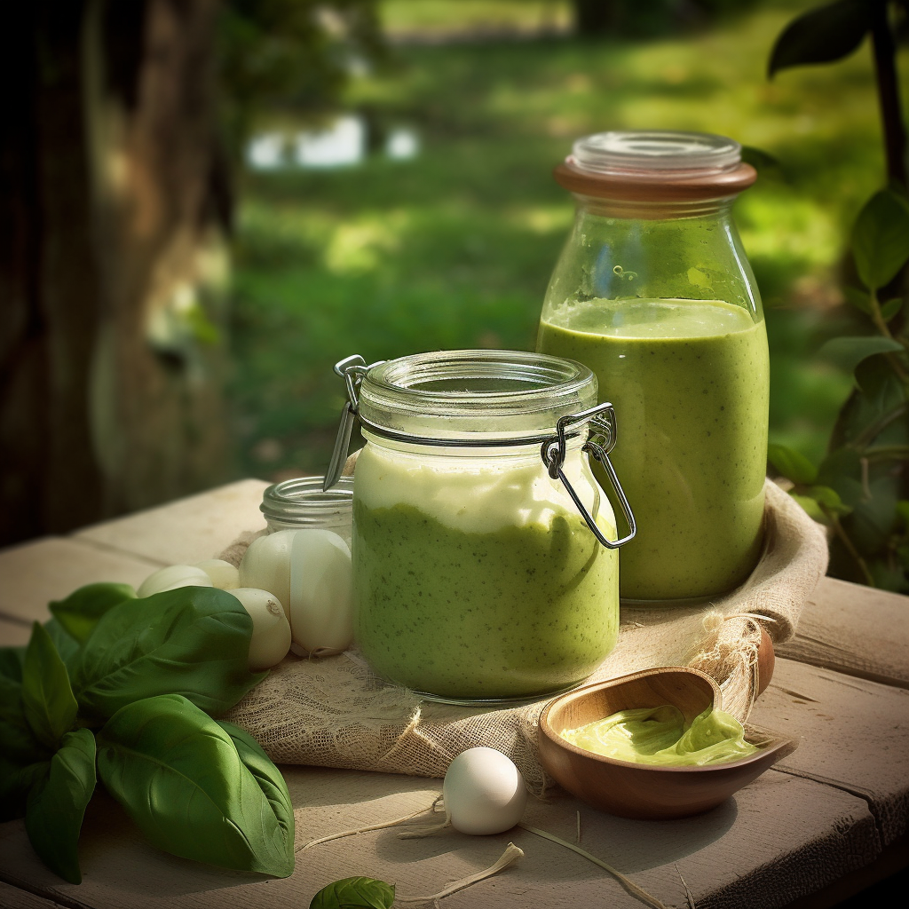 How to Serve Creamy Pesto Sauce!