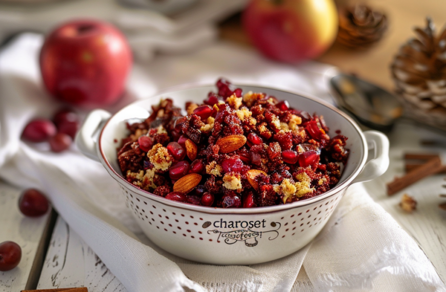 Charoset Recipe: Traditional Healthy Touch