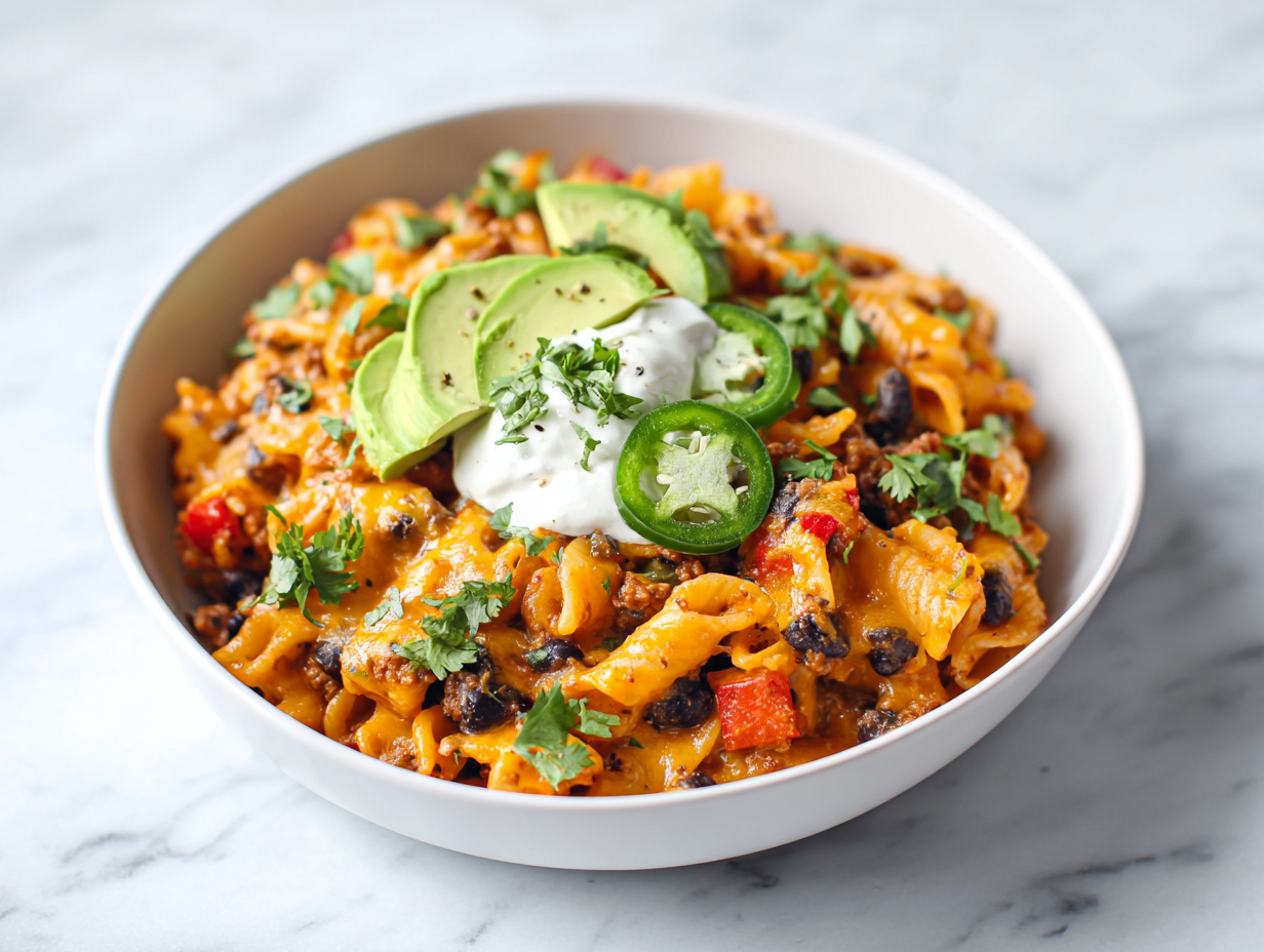 Perfect Taco Pasta Recipe!