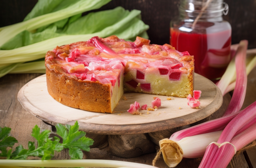 Rhubarb Cake Recipe A Taste of Sweet Satisfaction!