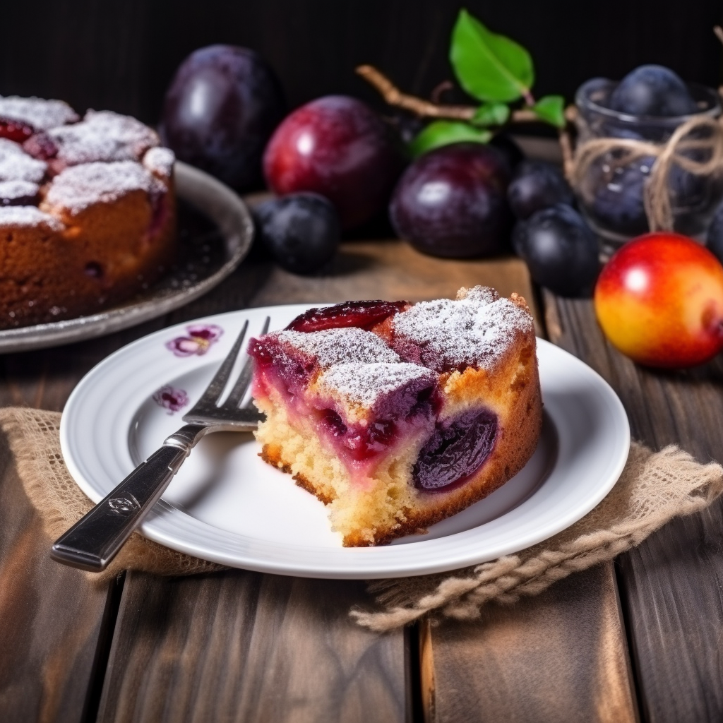 What to Serve with Plum Cake