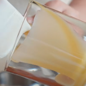 This Image Shows Drizzle a Generous Amount of Caramel Sauce.