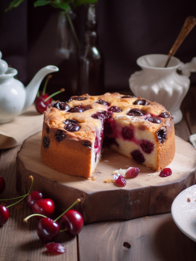 Quick and Easy Cherry Chip Cake Recipe