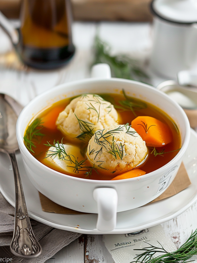 matzo ball soup recipe: The Perfect Soup