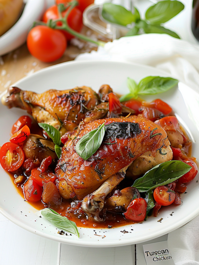 Tuscan Chicken Recipe: Creamy Comfort