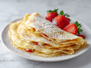 Sweet and Delicious Crepes Recipe!