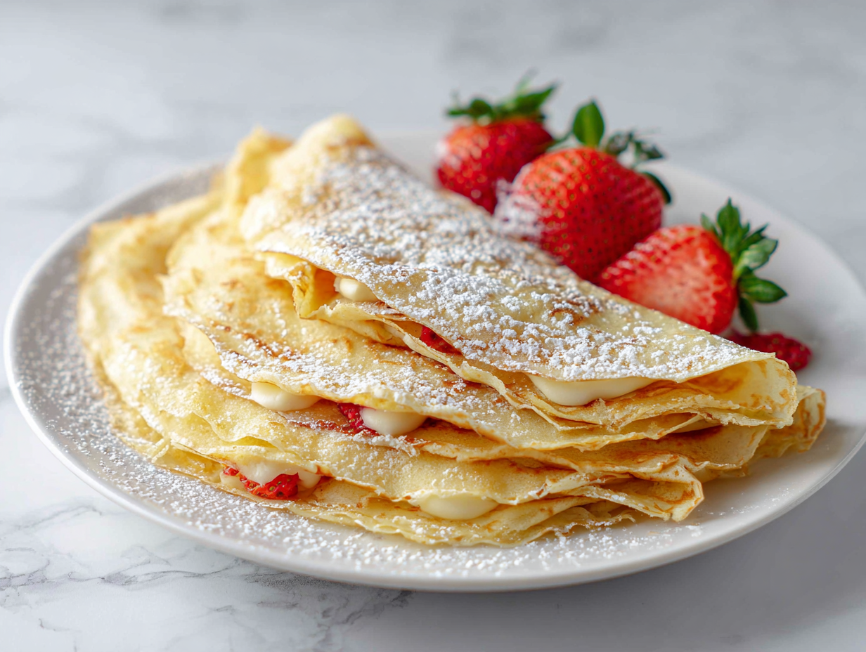 Sweet and Delicious Crepes Recipe!