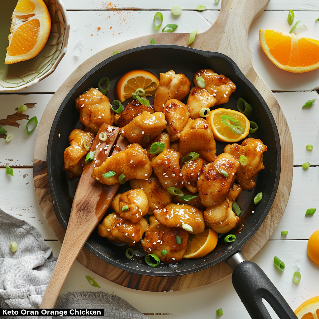 Keto Orange Chicken Recipe For A Romantic Valentine’s Dinner