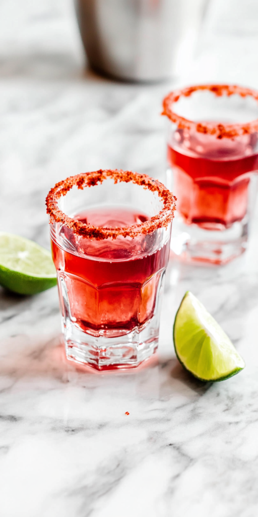 Mexican Candy Shot Recipe is ready to serve