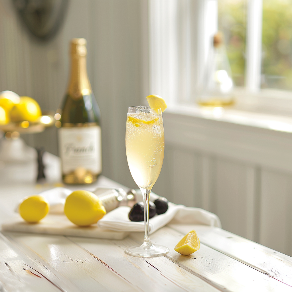 French 75 Recipe "5 Minutes Magic"
