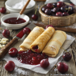 Sweet Cherry Pancake Roll-Ups Recipe A Delicious Twist on Breakfast