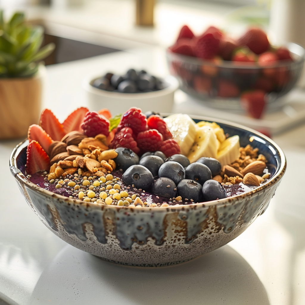 Quick Acai Bowl Recipe With Vegan Touch