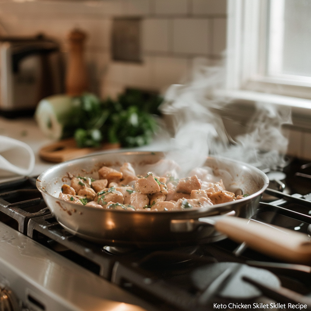 What to Serve with Keto Chicken Skillet