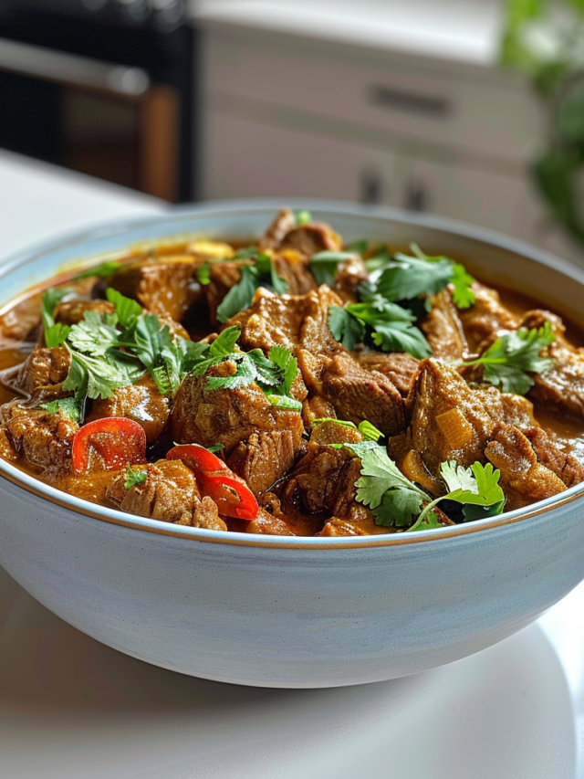 Beef Curry Recipe! - Beyond the Bayou Blog