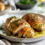 Keto Hasselback Chicken Recipe Savory Four Cheese & Bacon Twist!
