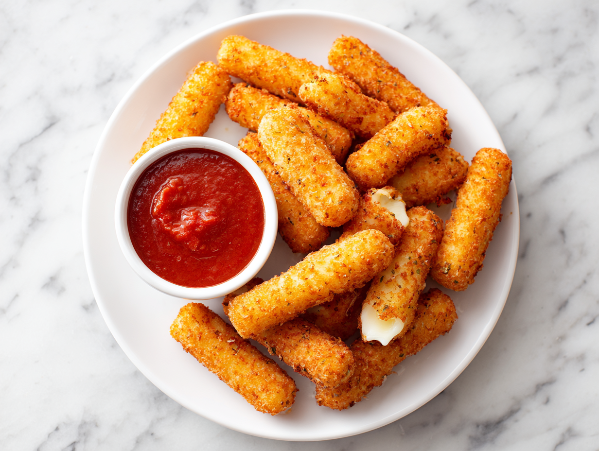 Authentic Mozzarella Sticks Recipe!