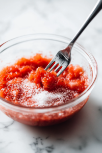 Preparing Strawberries