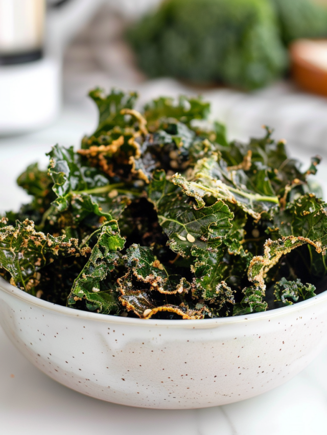 Air Fryer Kale Chips Recipe {A Healthier Snack Option} Beyond the